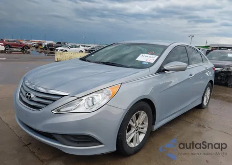 2014 Hyundai Sonata Gls из США, поврежденный, VIN 5NPEB4AC2EH872769